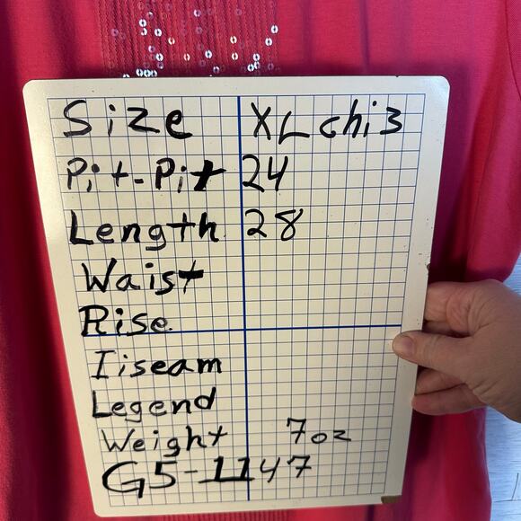 Chico’s women’s T-shirt sequin front pink dressed up casual feminine Normcore - Picture 8 of 8